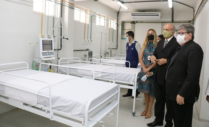 05062020 ja hp - João Azevêdo entrega Hospital de Clínicas de Campina Grande e garante abertura de mais 113 leitos para casos de coronavírus